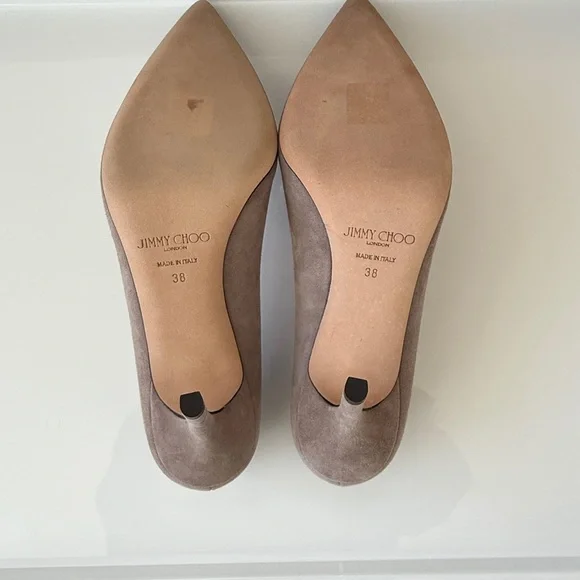 Brand New Jimmy Choo Suede Pump Size 38